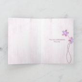 ぶら下がりピンクテレシーバーカード カード (内部)