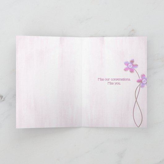 ぶら下がりピンクテレシーバーカード カード (内部)