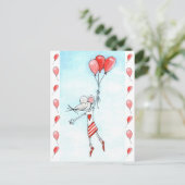 ぶら下がりマウス ポストカード (スタンド正面)