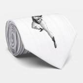 ぶら下がること(ライン) ネクタイ (ロール)