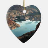 ぶら下がるロープのマリーナ。 湖パウエル、ユタ、米国 セラミックオーナメント (右)