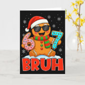 ぶるあ ジンジャーブレッドシックスセブン 67 アイスクリームドリップ クリス カード (黄色い花)