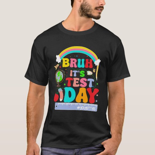 ぶるーテストの日 Tシャツ (正面)