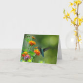 ぶんぶんいう夏 カード (黄色い花)