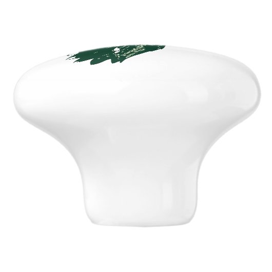 ぶんぶんいう鳥のドア・ノブの引出しの引き セラミックノブ (側面)