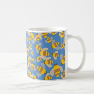 ぶんぶんうなる蜂蜜の蜂のマグ コーヒーマグカップ