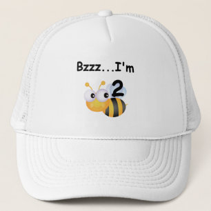 ぶんぶん言う音の《昆虫》マルハナバチの第2誕生日のTシャツおよびギフト キャップ