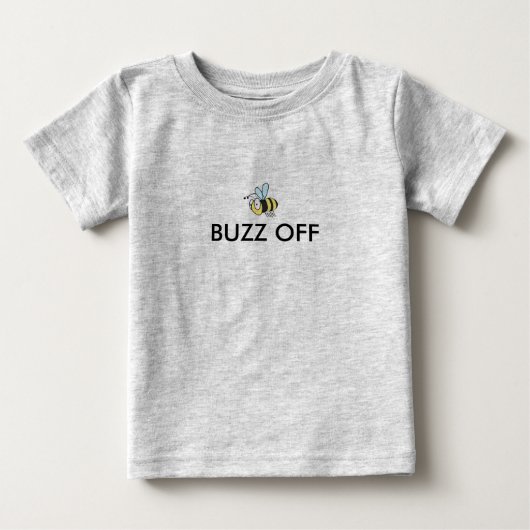 ぶんぶん言う音、ベビーのTシャツ … ベビーTシャツ (正面)