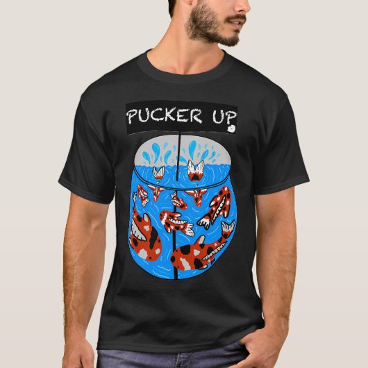 ぷっくりコイ Tシャツ (正面)