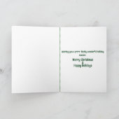 ぷりぷりとっても素敵なホリデー シーズンカード (内部)