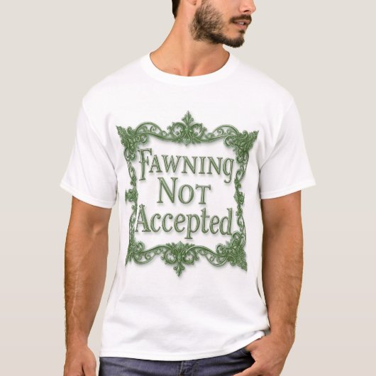 へつらうな Tシャツ (正面)