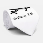 へのシンプルおよび(cutlass')ポイント ネクタイ (ロール)