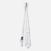 へのシンプルおよび(cutlass')ポイント ネクタイ (裏面)