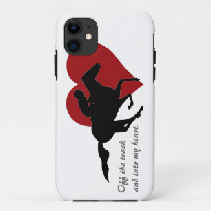 へのトラックを離れてそして私のハートのiPhoneの場合 iPhone 11 ケース