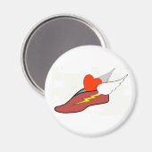 ～へのランニング情熱 マグネット (正面/裏面)