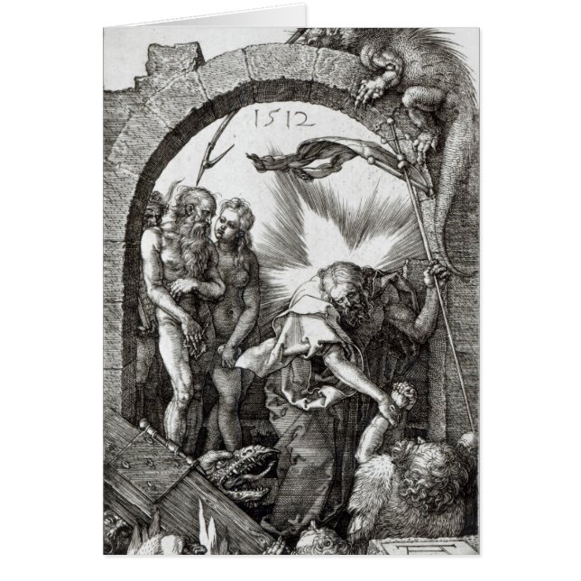 への地獄またはキリストの降下の心をかき乱すこと (正面)