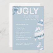 ～への男の赤ちゃん 招待状 (正面/裏面)