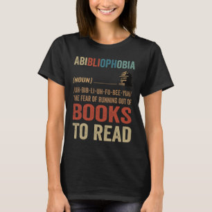 〜への自読生恐怖書 Tシャツ