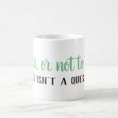 への茶、またはない茶… 茶恋人のマグ コーヒーマグカップ (中央)