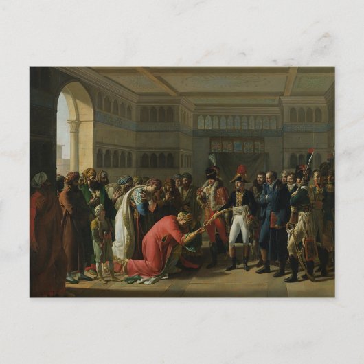 へのBonaparte Giving概要剣 ポストカード (正面)