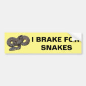 へびバンパーステッカー用ブレーキ バンパーステッカー (正面)