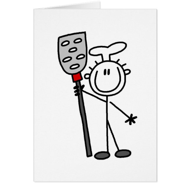 へらを持つシェフ (正面)