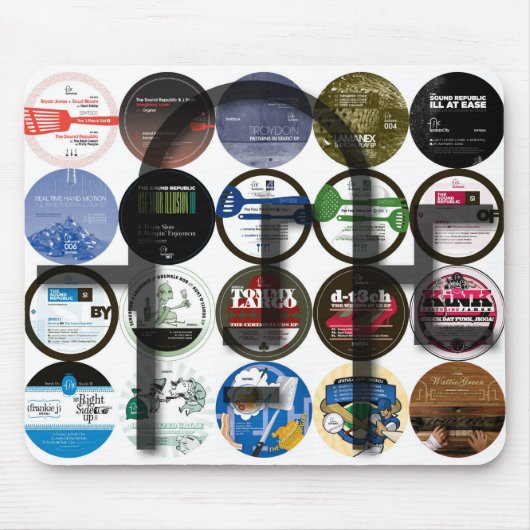 へら都市第20マウスパッド マウスパッド (正面)