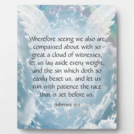 へブル12:1 フォトプラーク (正面)