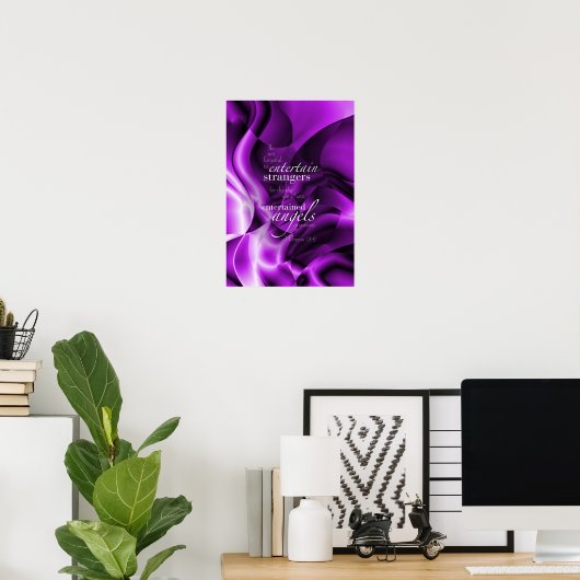 へブル13:2 ポスター (ホームオフィス)