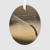 へブル13:5 オーナメント (正面)