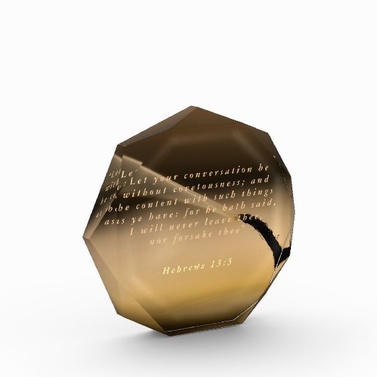 へブル13:5 フォトブロック (左)