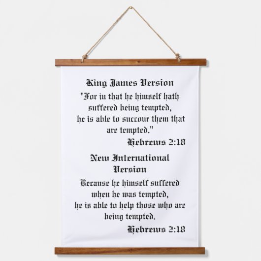 へブル2:18 吊り下げ型タペストリー (正面)