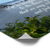 へブル4:16わたしたちは大胆来に、 ポスター (角)