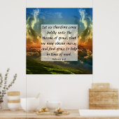 へブル4:16 ポスター (キッチン)