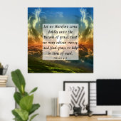 へブル4:16 ポスター (ホームオフィス)