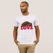 べっ甲のトライティ猫Tシャツ Tシャツ (正面フル)