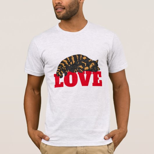 べっ甲のトライティ猫Tシャツ Tシャツ (正面)