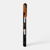 べっ甲柄 ヴィンテージ レトロ iPhone 16ケース (右側面)