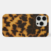 べっ甲模様 iPhoneケース (裏面横)