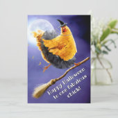 ほうきに乗ったチキンウィッチ 招待状 (スタンド正面)