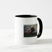 ほうきのサレム魔女の見解 マグカップ (正面右)