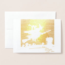 ほうきのハッピーハローウィンフォイル実在カードの魔女 箔カード