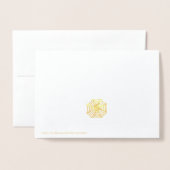 ほうきのハッピーハローウィンフォイル実在カードの魔女 箔カード (裏面封筒付き)