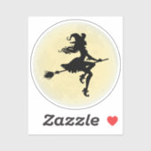 ほうきの魔女 シール (シート)
