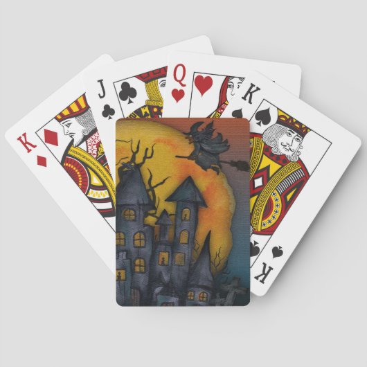 ほうきの魔女 トランプ (裏面)