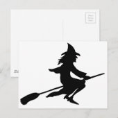 ほうきの魔女 ポストカード (正面/裏面)