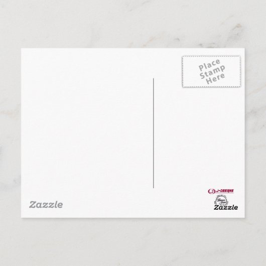 ほうきの魔女 ポストカード (裏面)