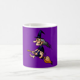 ほうきの魔法使い コーヒーマグカップ