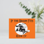 ほうきもしがポストカードに合う ポストカード (スタンド正面)