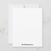 ほうきを手にしよう ハロウィンパーティーの招待状 招待状 (裏面)